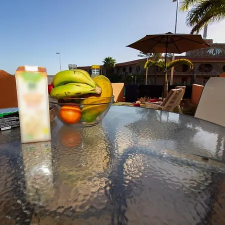 Feriehus Duplex With Free Wifi And Private Garden Meloneras